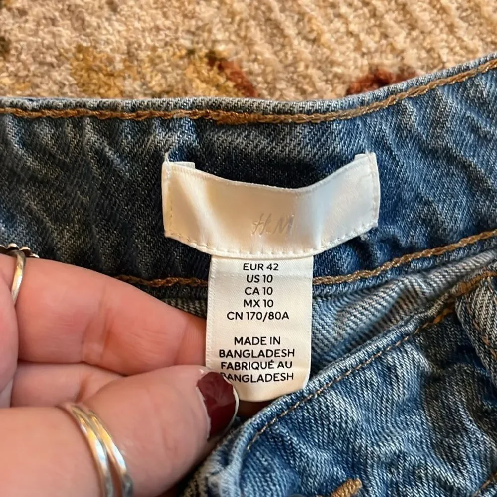H&M denim shorts